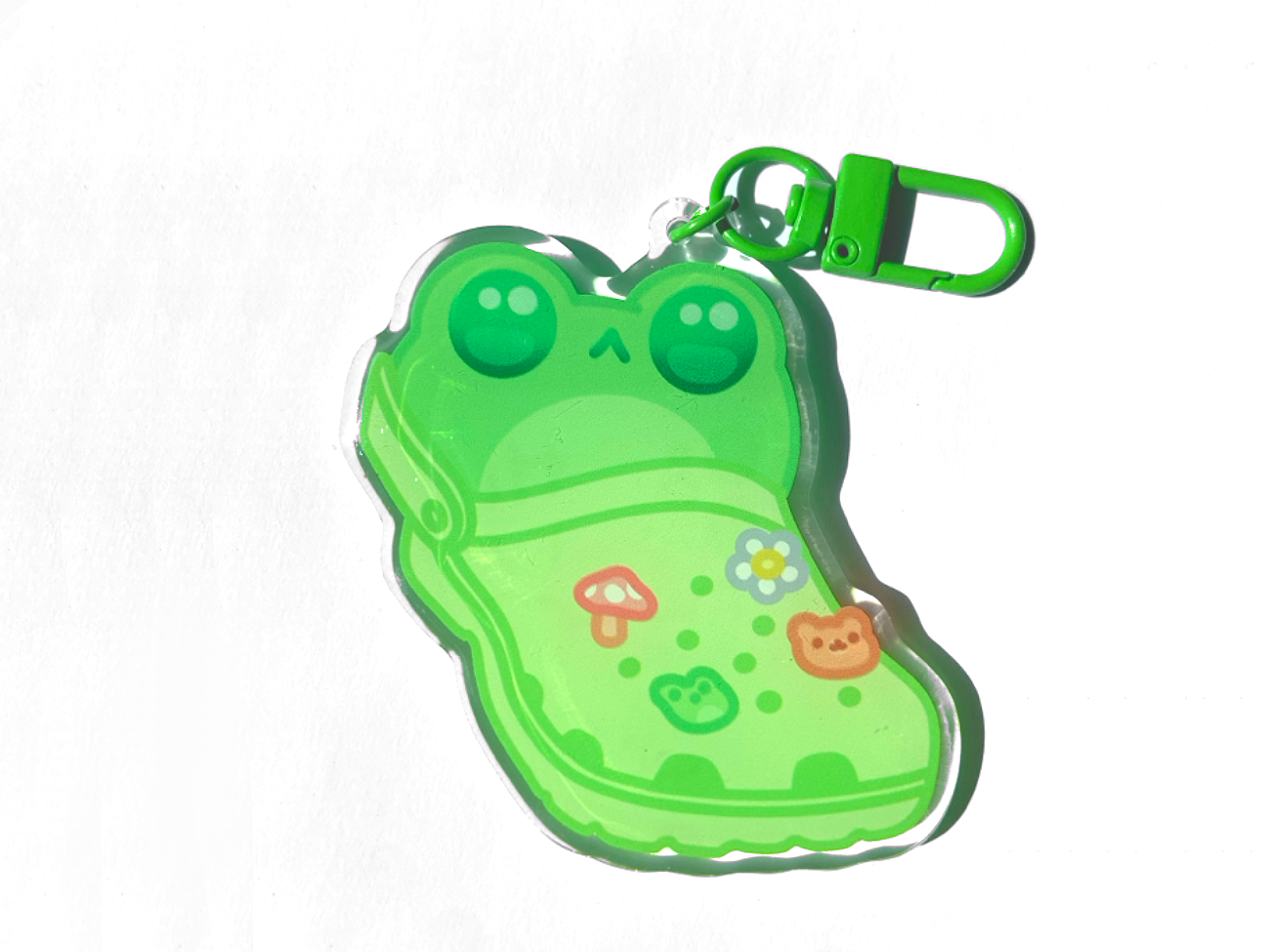 FROG CROCS KEYCHAIN