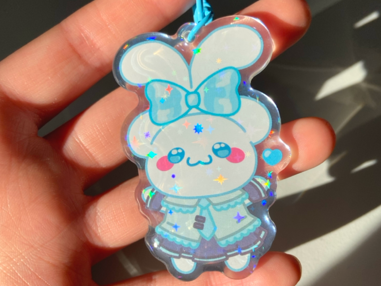 MIKU X CINNAMOROLL KEYCHAIN