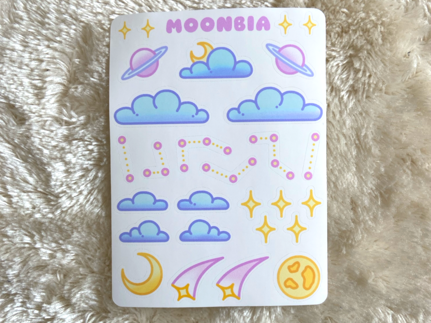 STARRY SKY STICKER SHEET