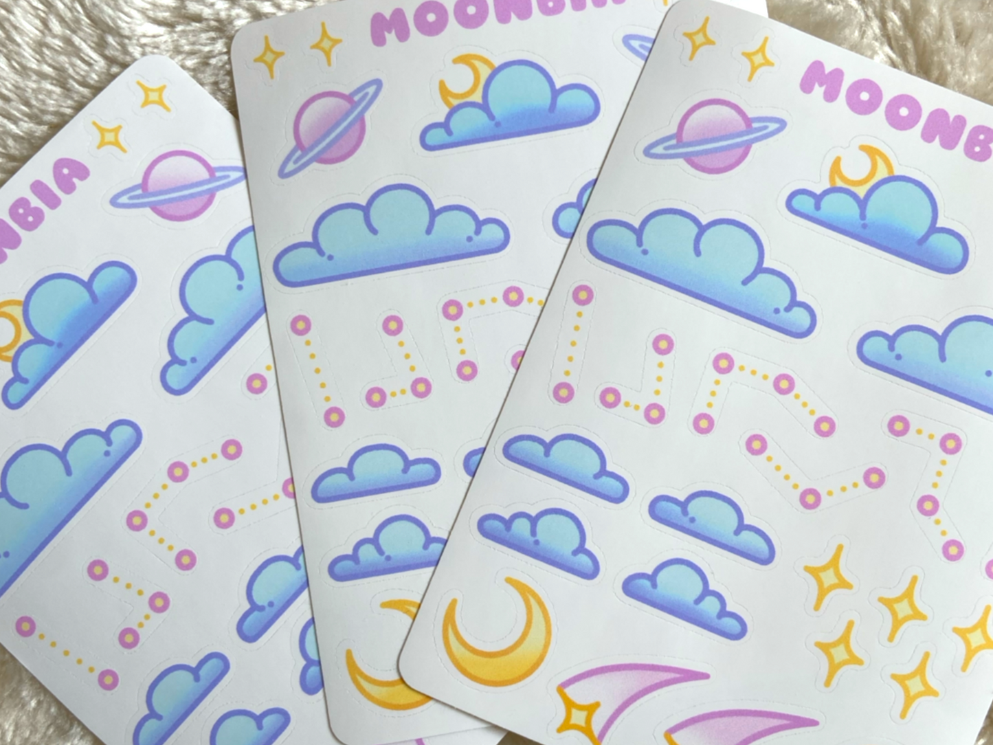 STARRY SKY STICKER SHEET