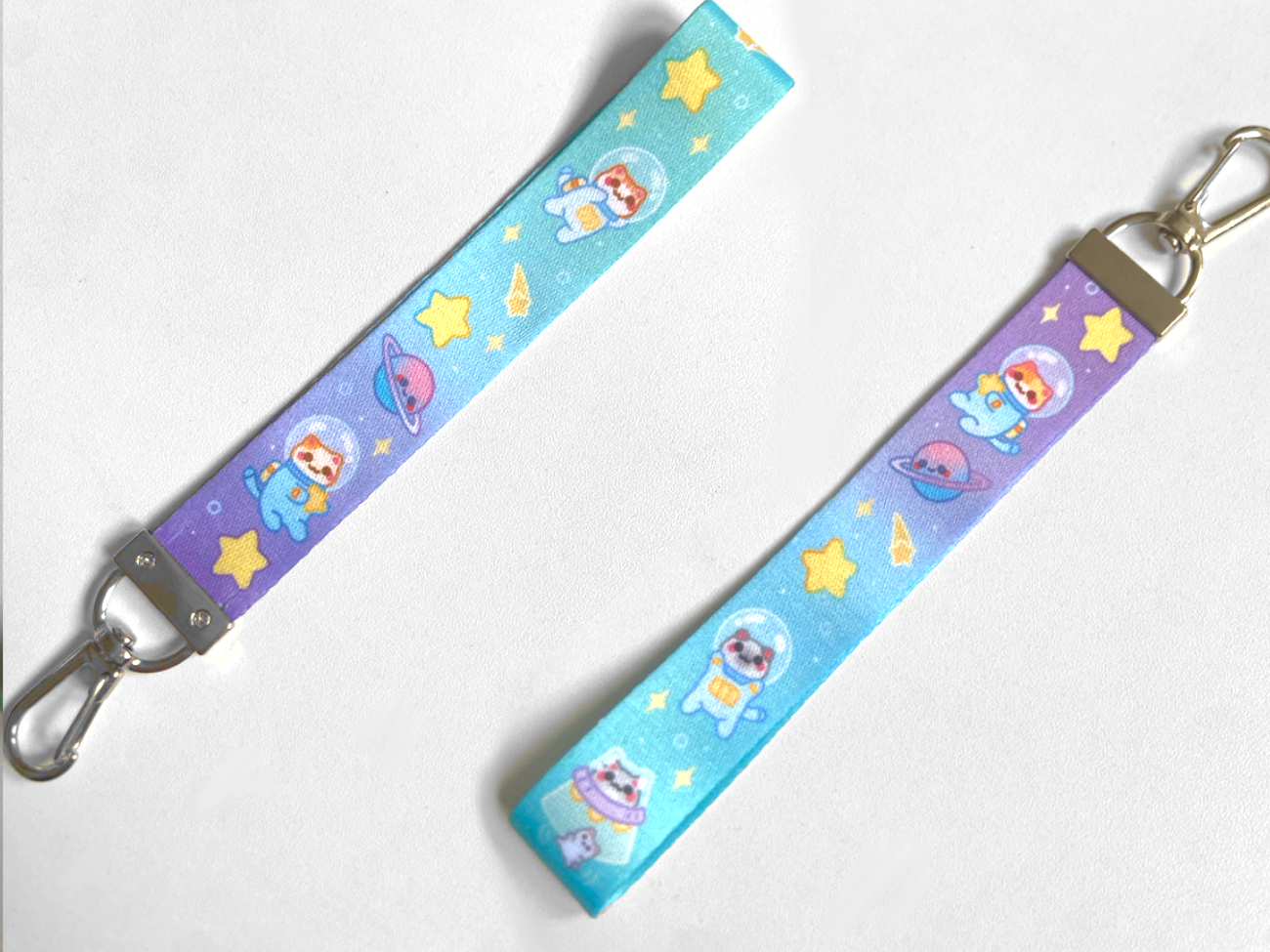 SPACE KITTY LANYARD