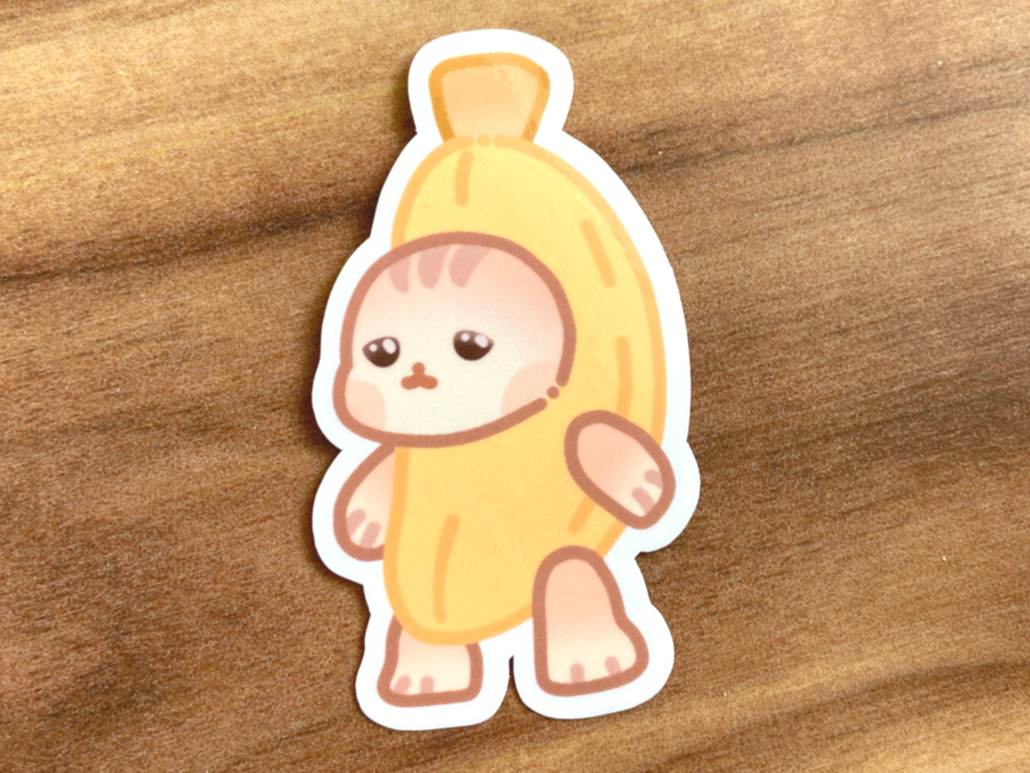 BANANEN KATZEN STICKER