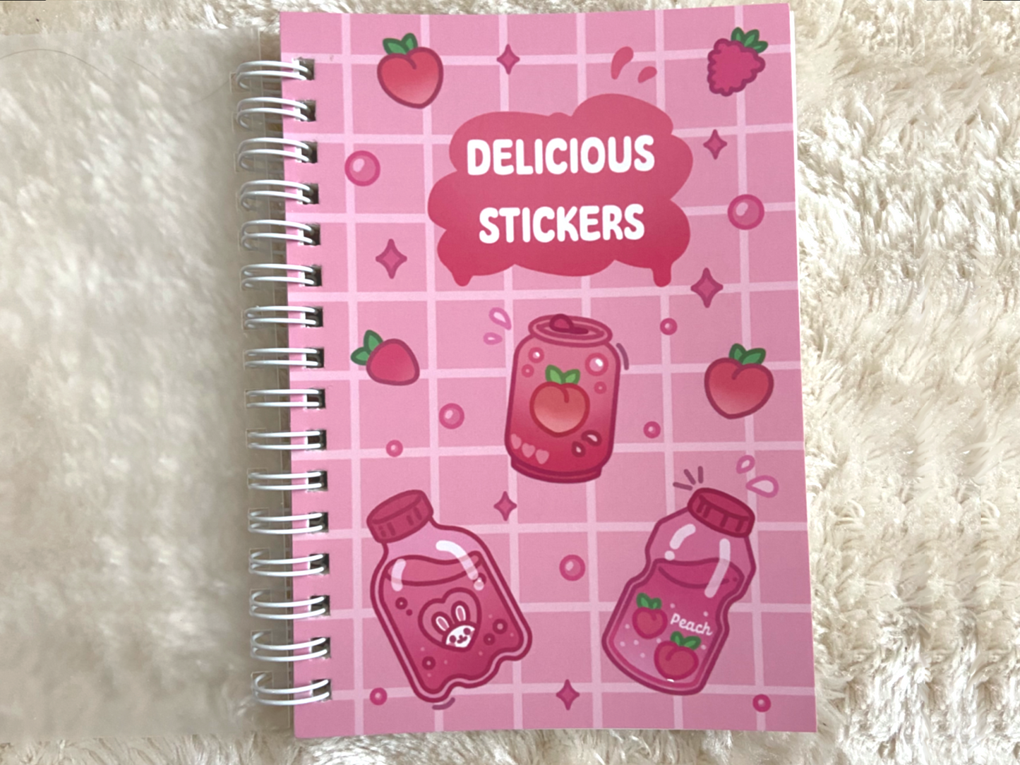 PINK DRINKS STICKERBOOK