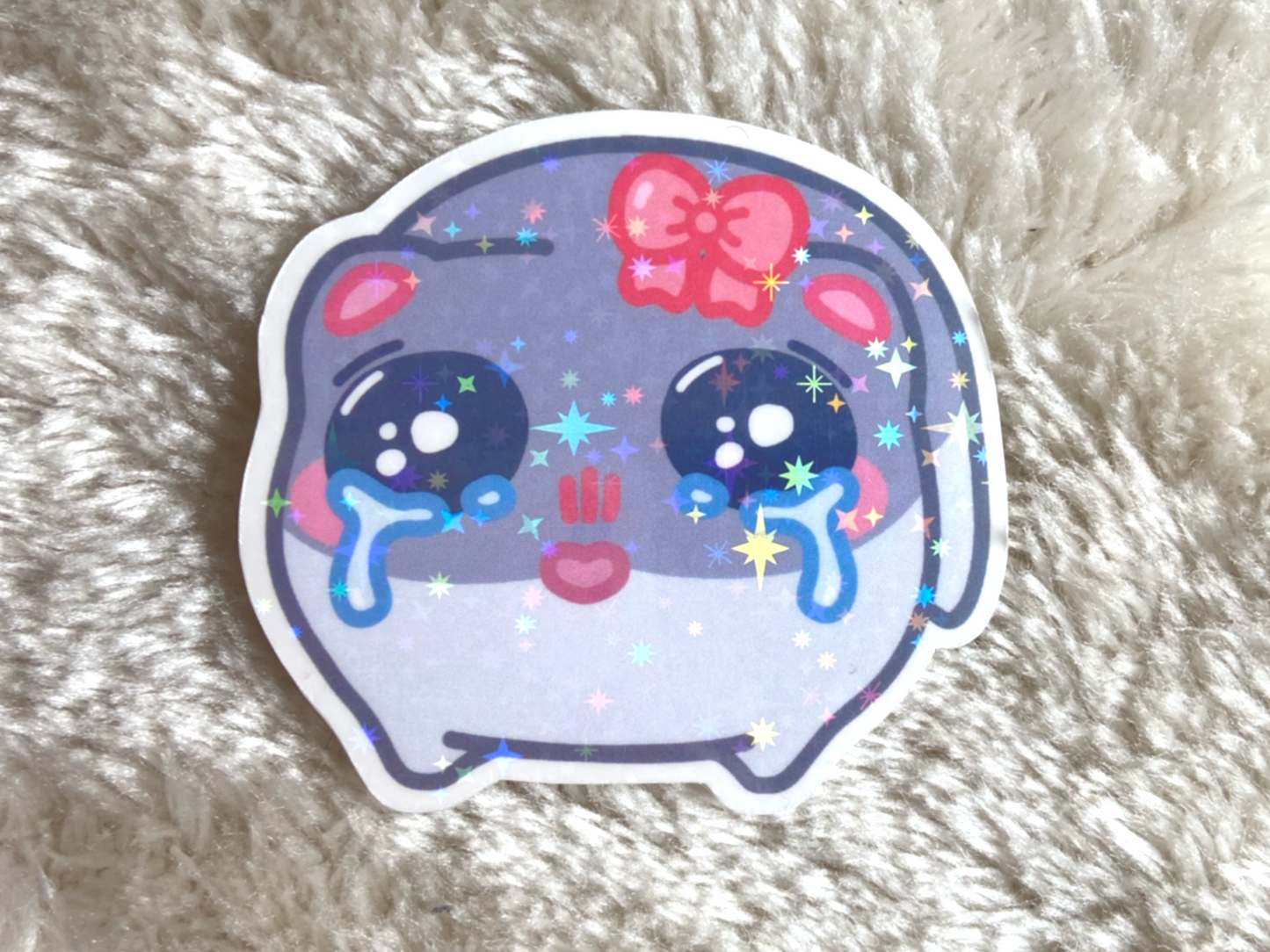 SAD HAMSTER STICKER
