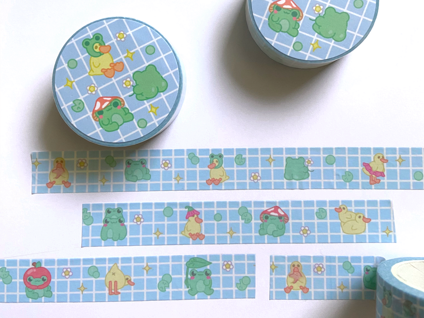 FROGS AND DUCKIES WASHI TAPE