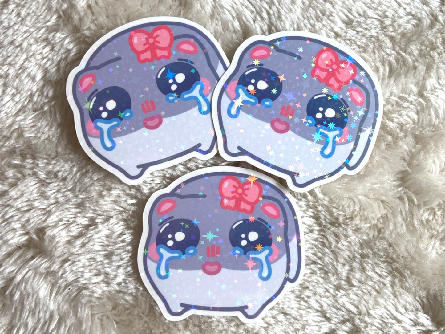 SAD HAMSTER STICKER