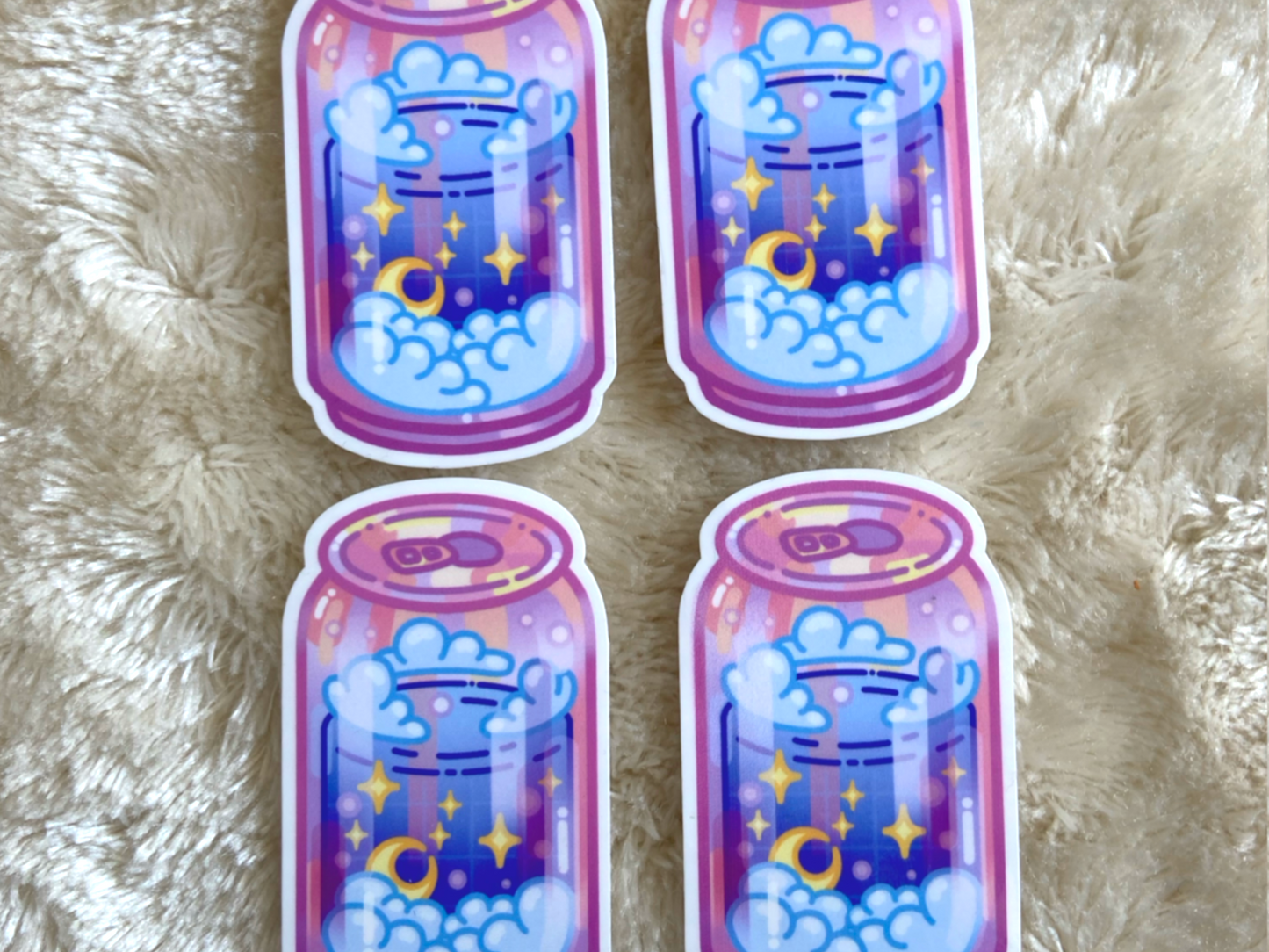 DREAMY SODA CAN STICKER