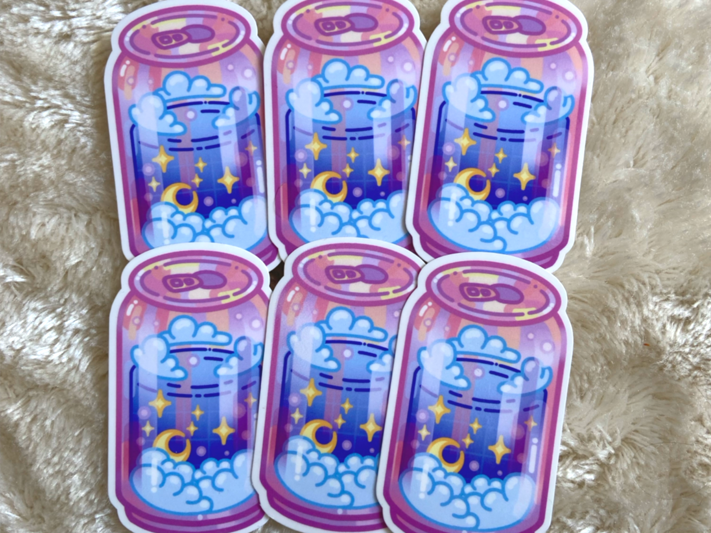 DREAMY SODA CAN STICKER