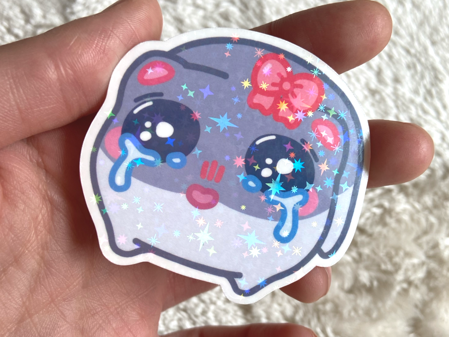 SAD HAMSTER STICKER