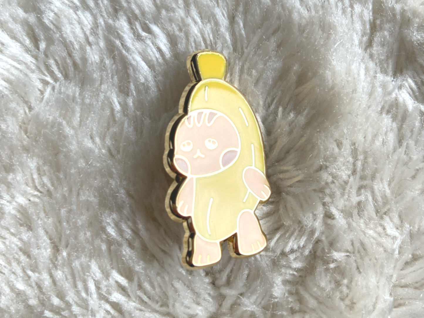 BANANACAT ENAMEL PIN