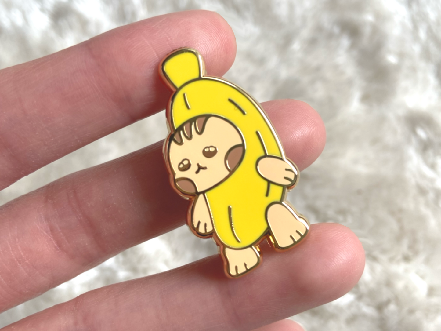 BANANACAT ENAMEL PIN