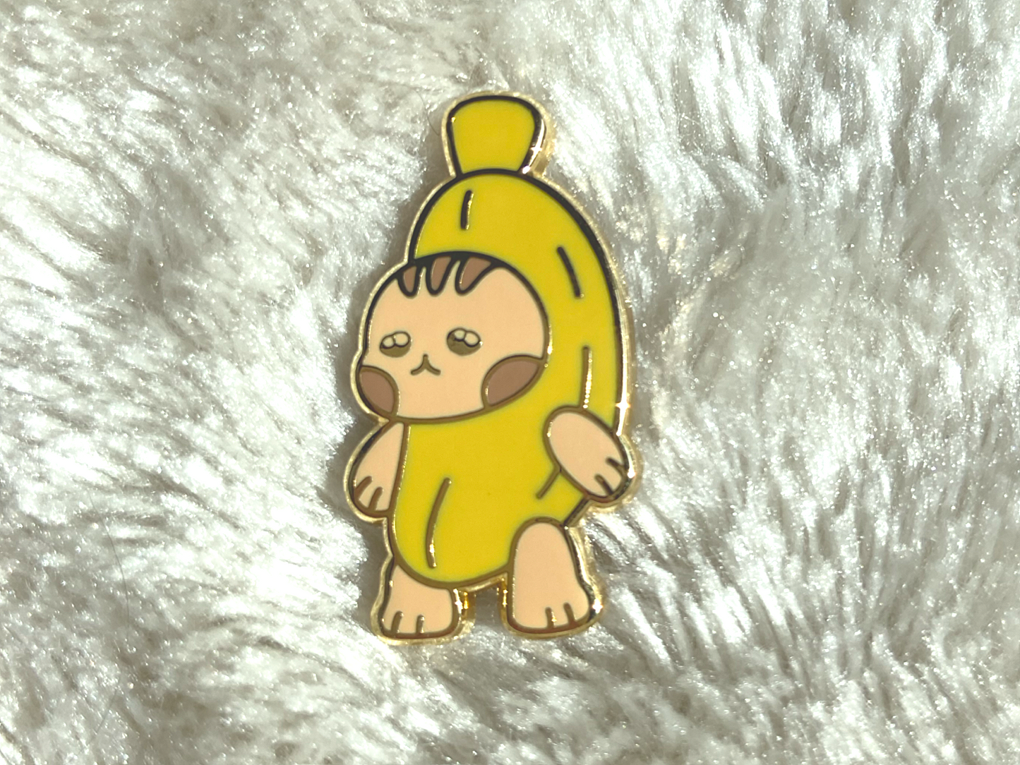 BANANACAT ENAMEL PIN