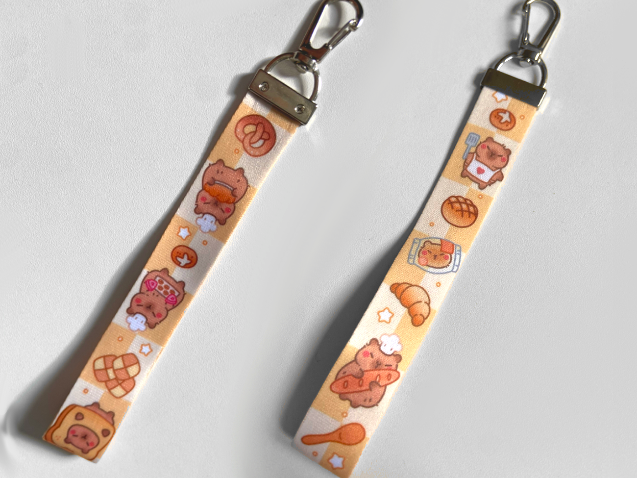 CAPYBARA BAKERY LANYARD