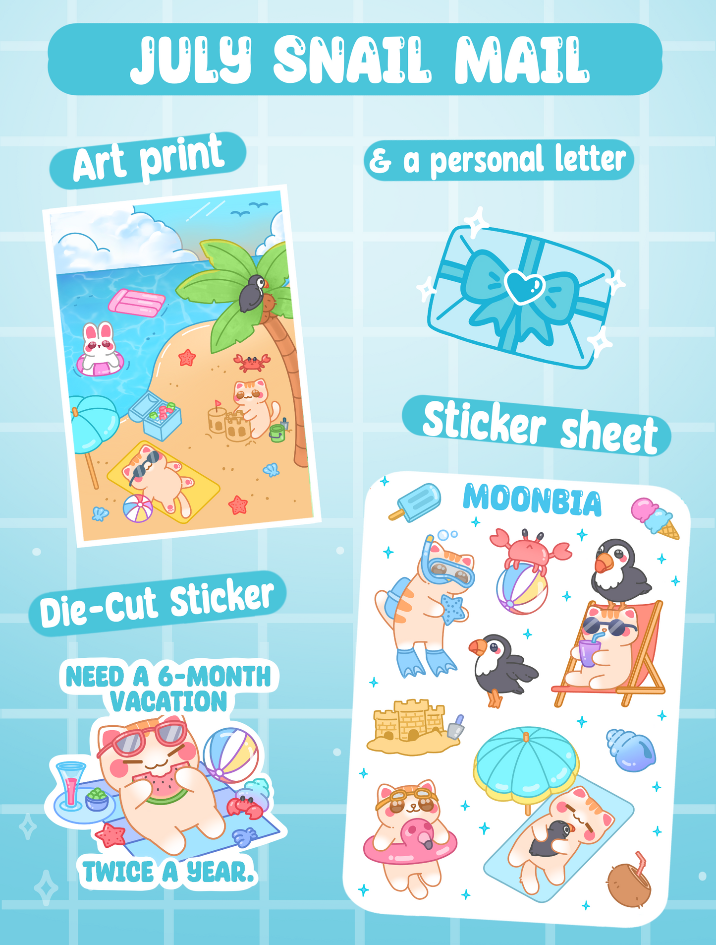 Snail Mail Club – Monthly Happy Mail Subscription