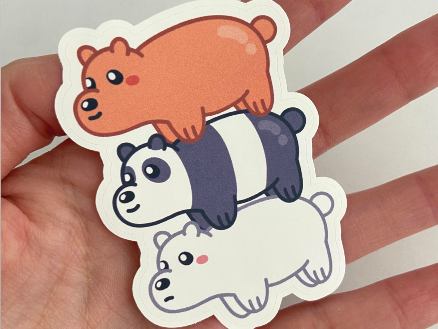 WE BARE BEARS STICKER