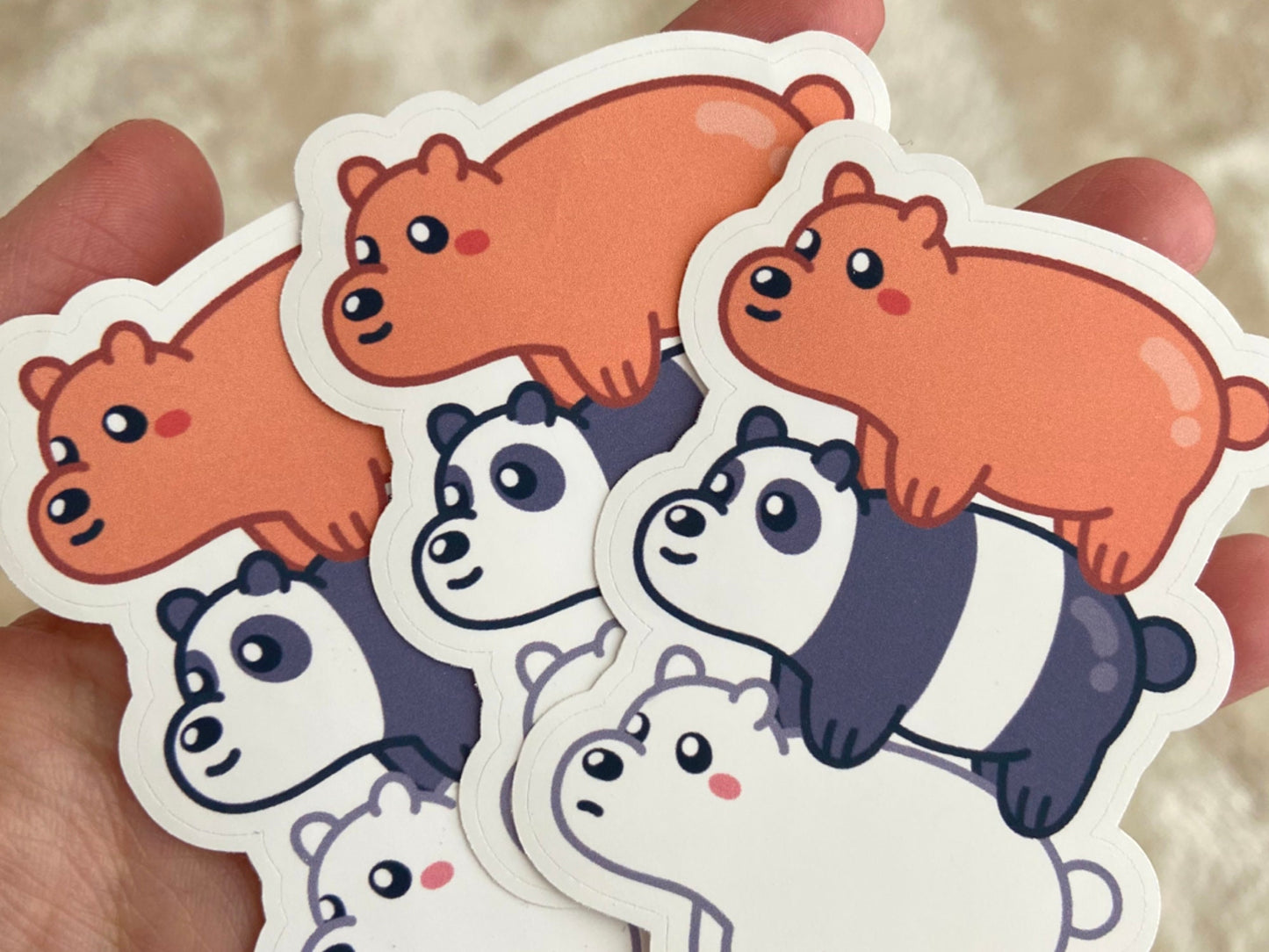 WE BARE BEARS STICKER