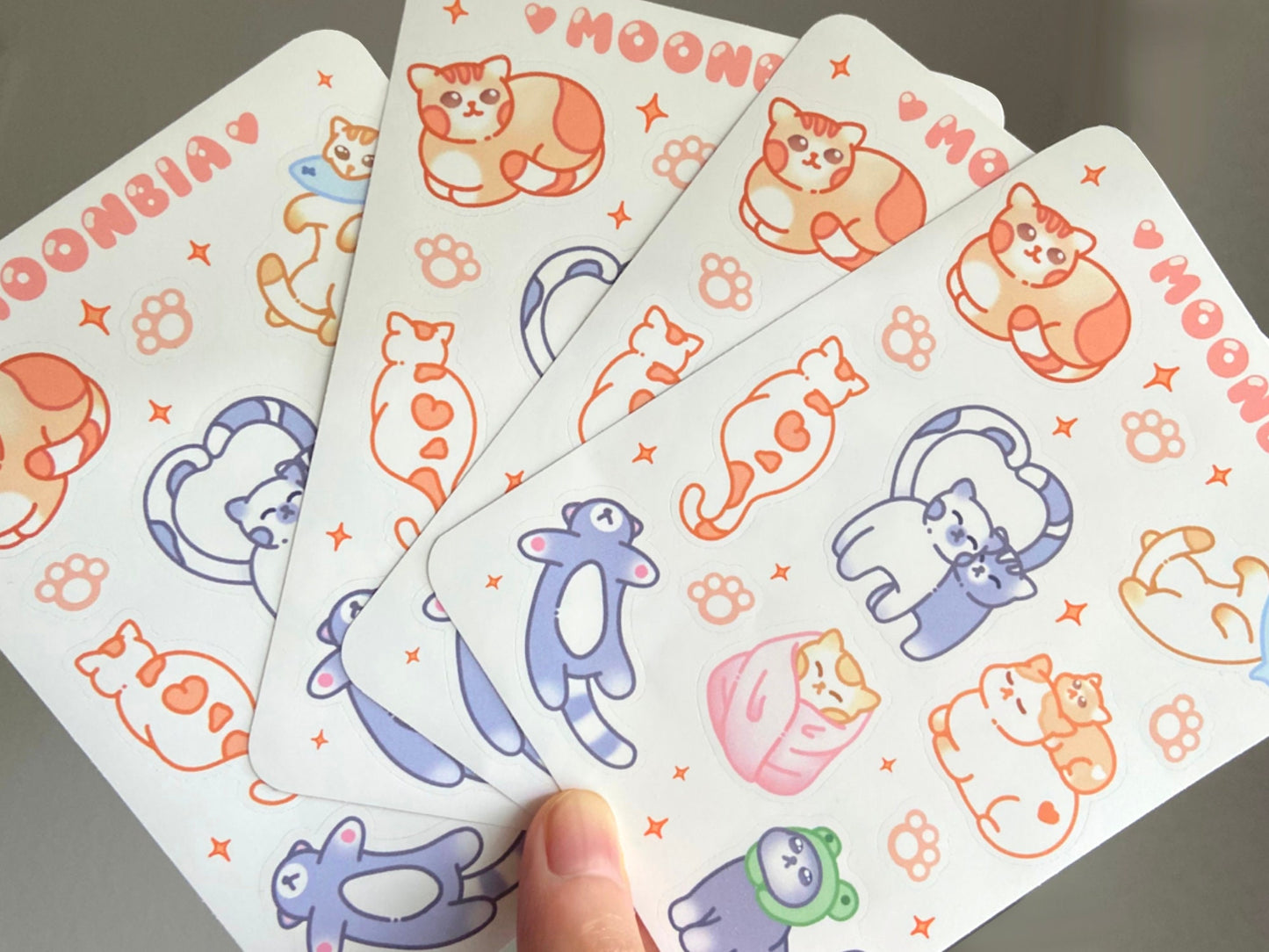 CATS STICKER SHEET