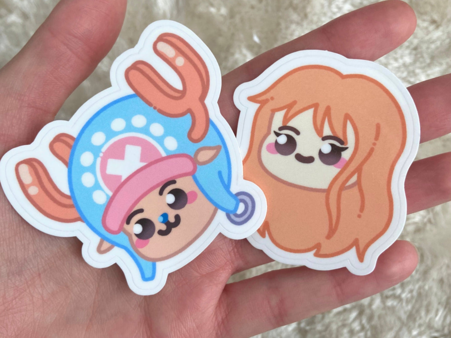 ONE PIECE CHARACTERS - 10 STICKER PACK