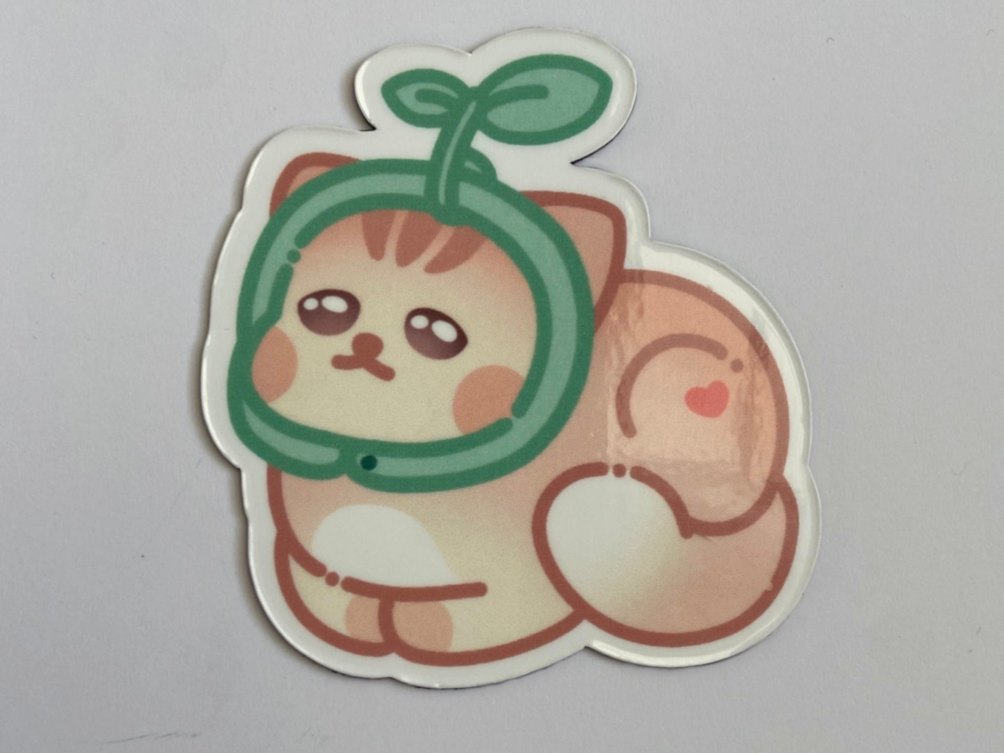 CAT LOAF FRIDGE MAGNET