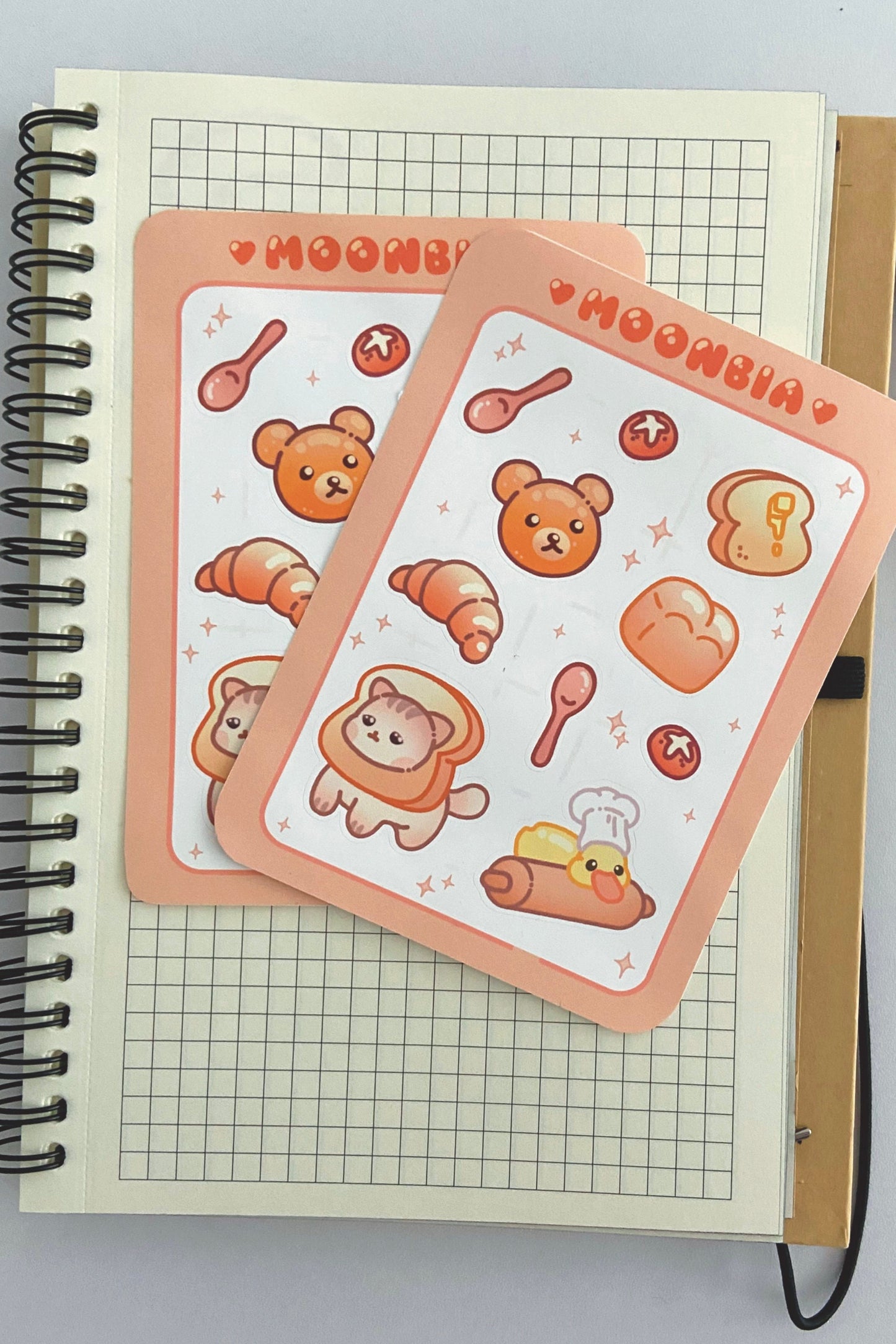 BROT BACKEN STICKERBOGEN