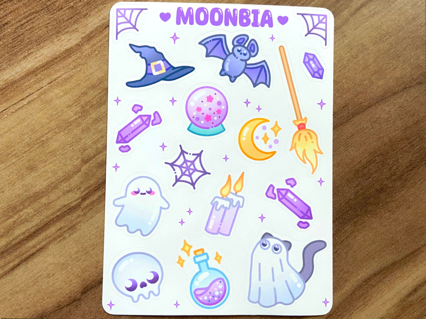 WITCH STICKER SHEET