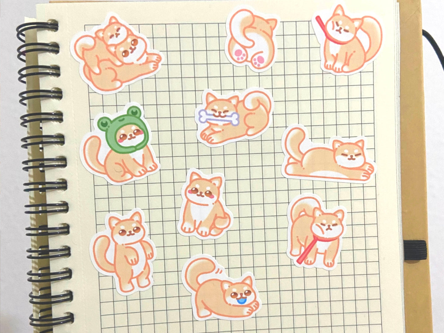 SHIBA INU STICKER SHEET