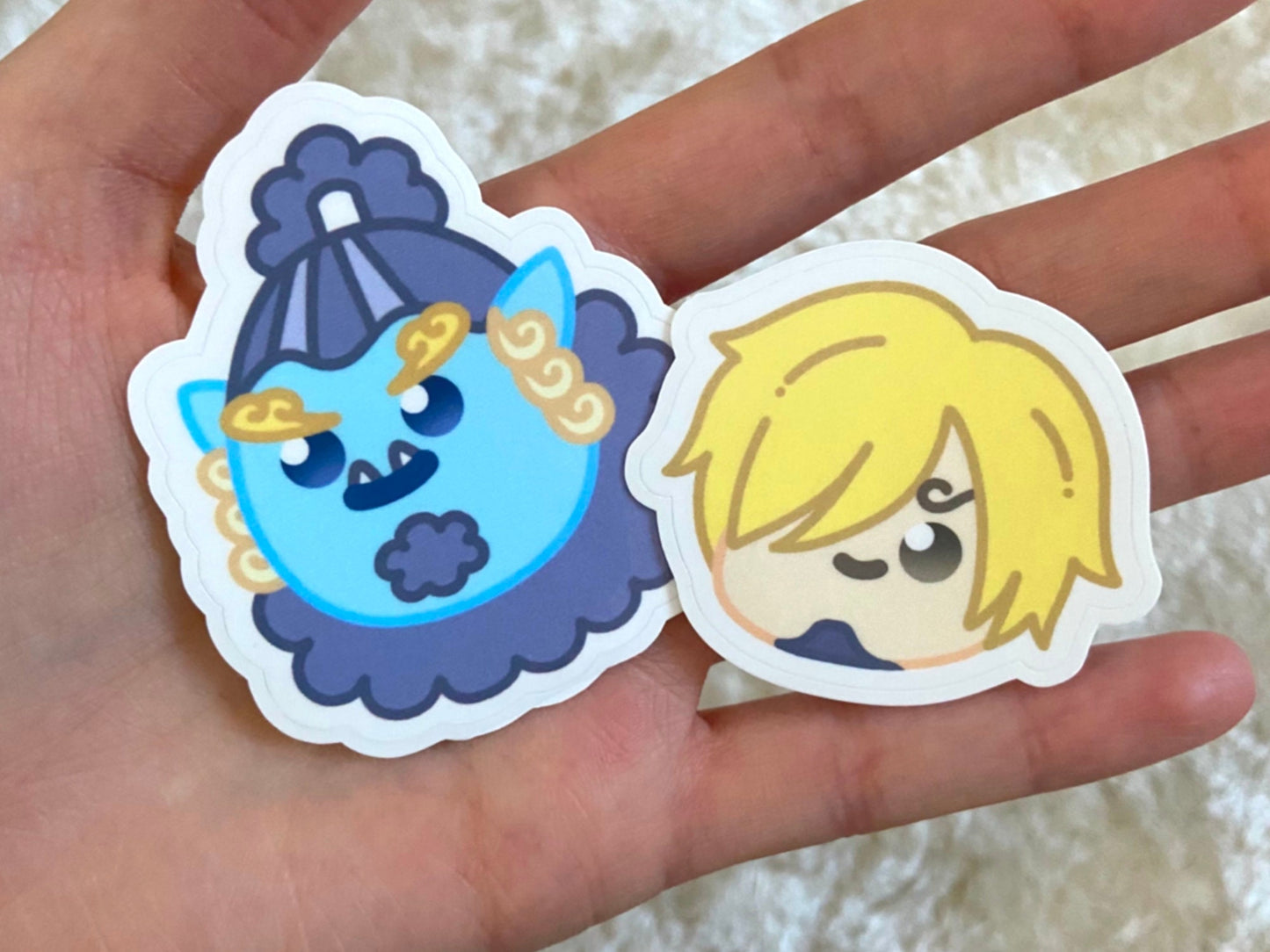 ONE PIECE CHARACTERS - 10 STICKER PACK