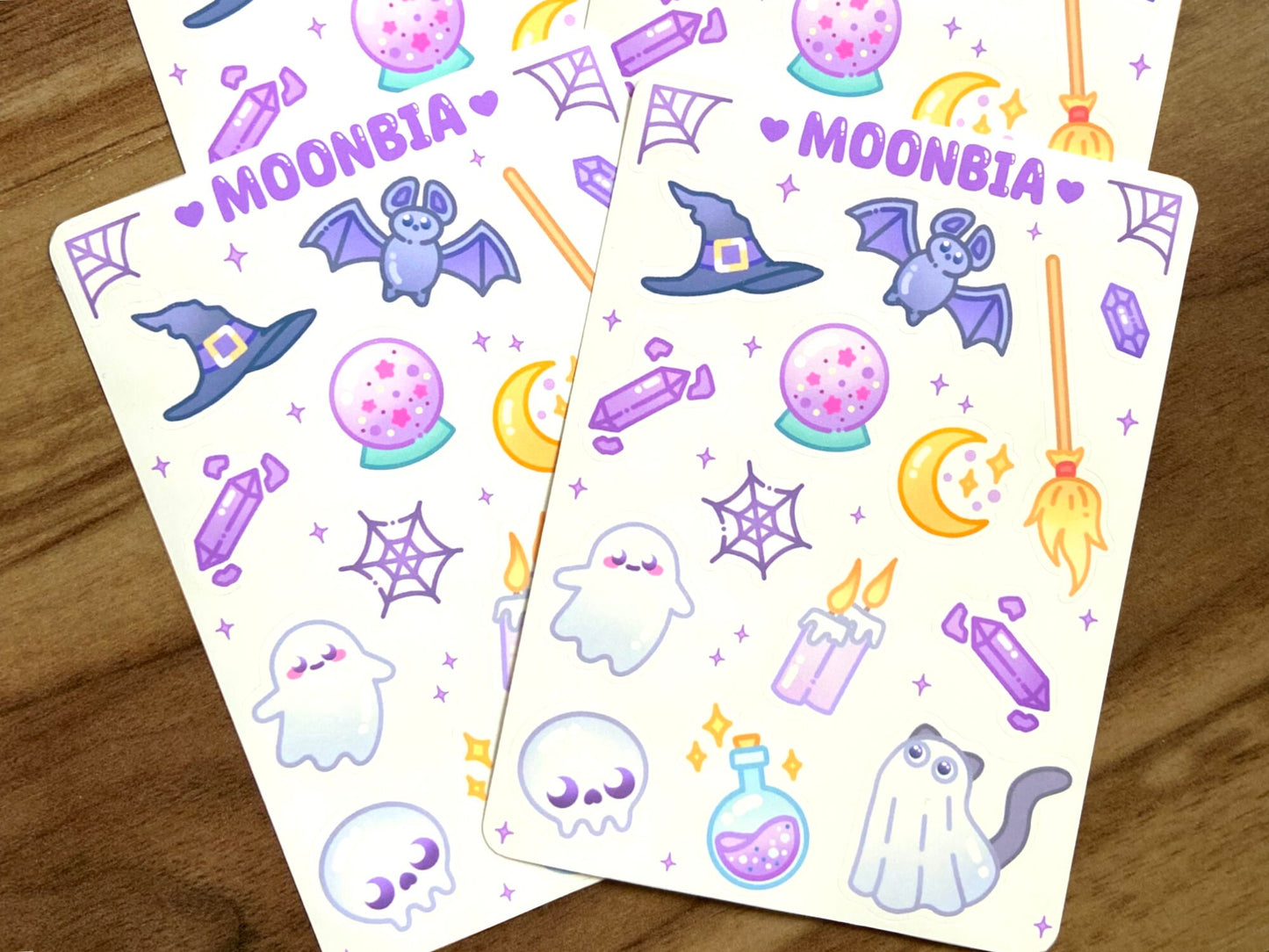 WITCH STICKER SHEET