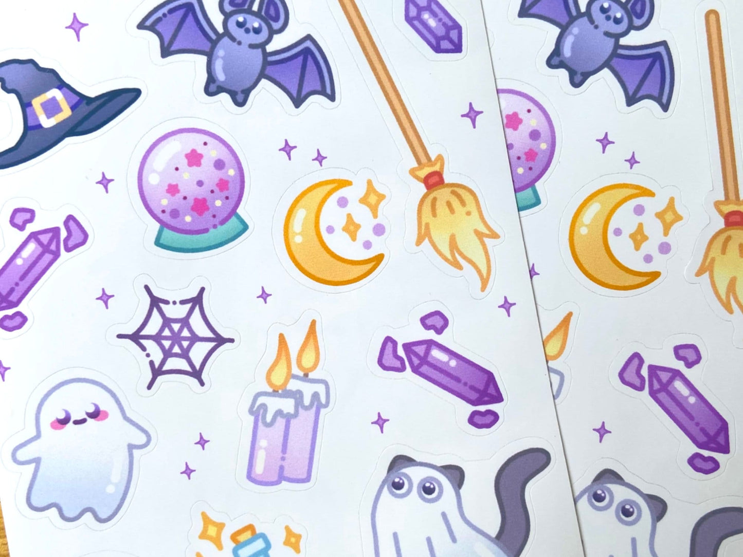 WITCH STICKER SHEET