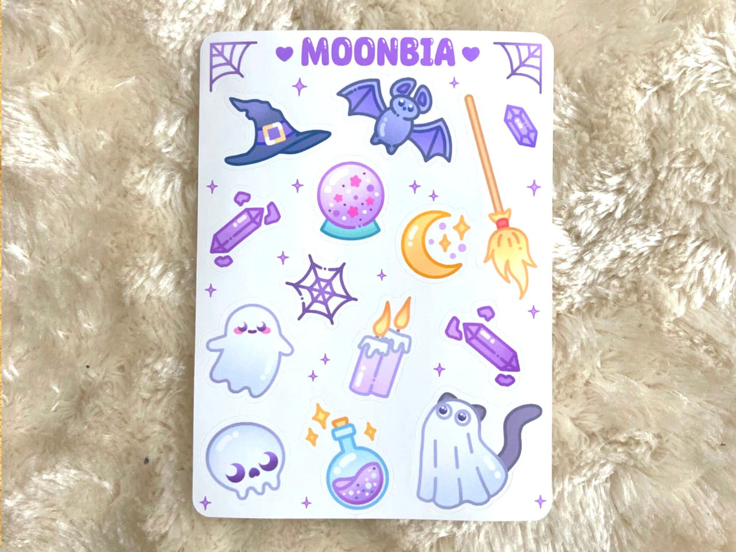 WITCH STICKER SHEET