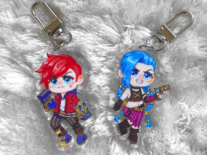 ARCANE MAGNETIC COUPLE KEYCHAINS