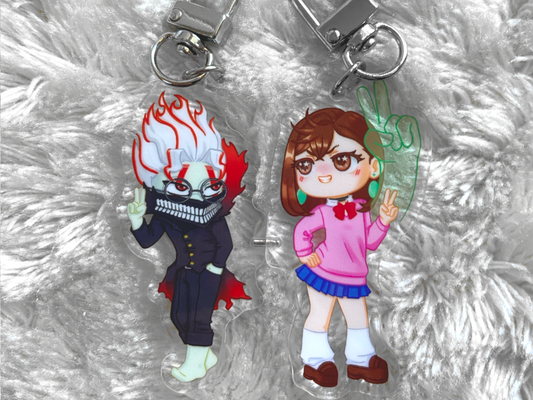 DANDADAN MAGNETIC COUPLE KEYCHAINS