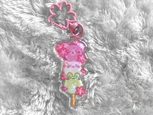 HANAMI DANGO KEYCHAIN