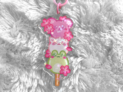 HANAMI DANGO KEYCHAIN