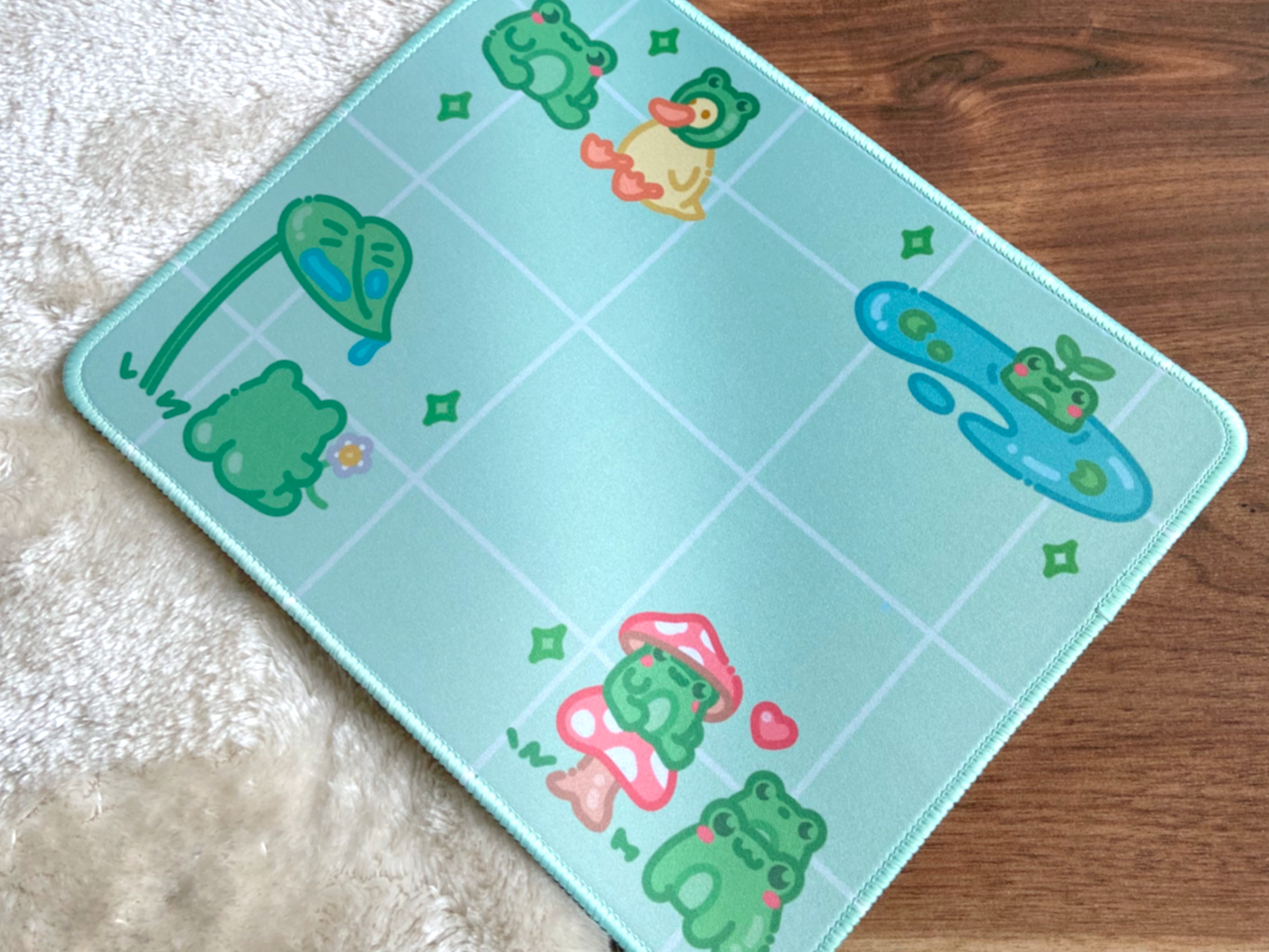 FROG THEMED MOUSEPAD