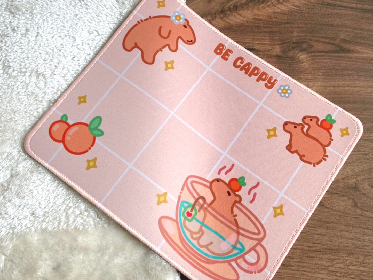 CAPYBARA THEMED MOUSEPAD