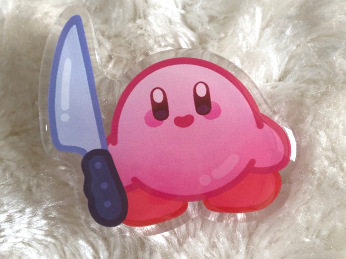 KIRBY ACRYLIC PIN