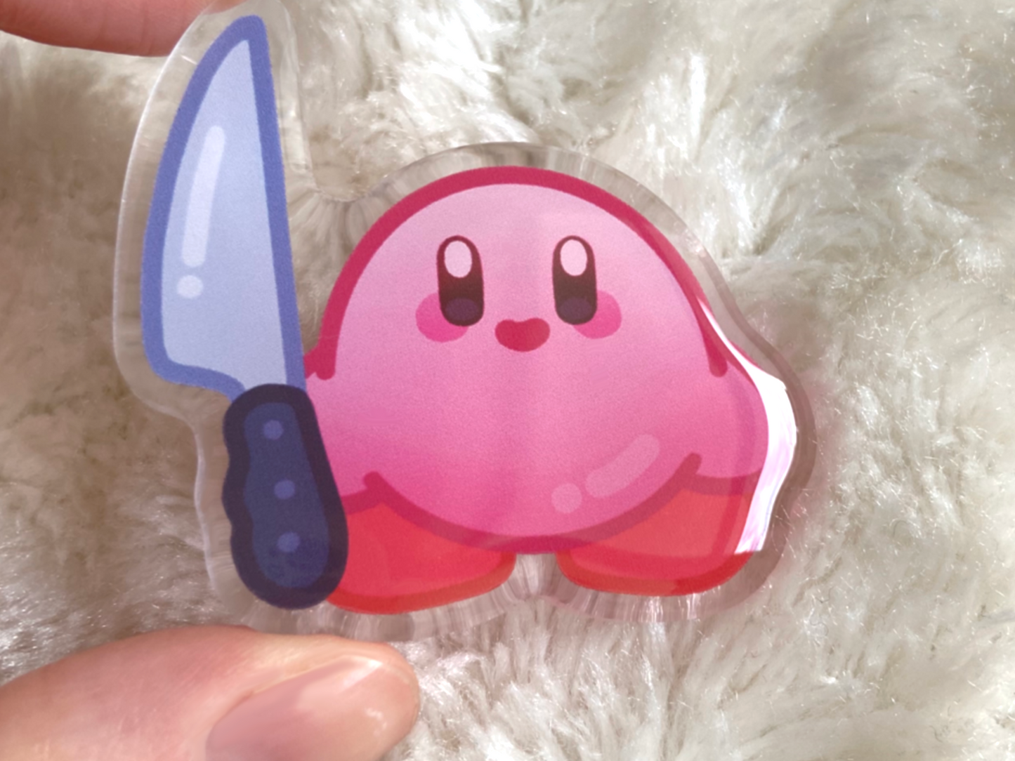 KIRBY ACRYLIC PIN