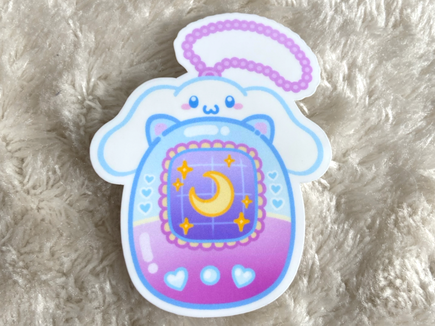 CINNAMONROLL TAMAGOTCHI AUFKLEBER