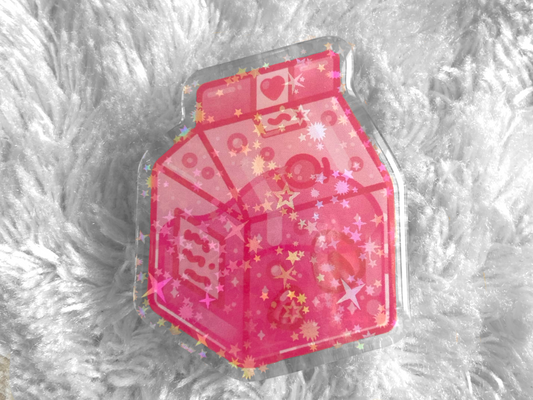 STRAWBERRY JUICEBOX PIN