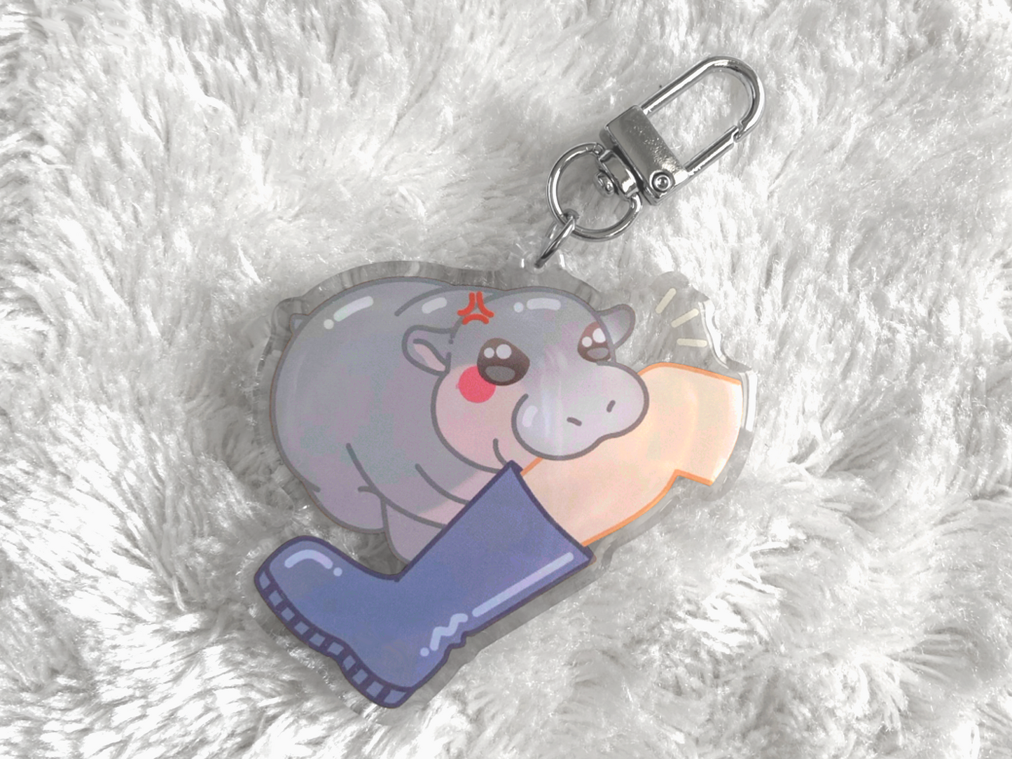 MOO DENG KEYCHAINS