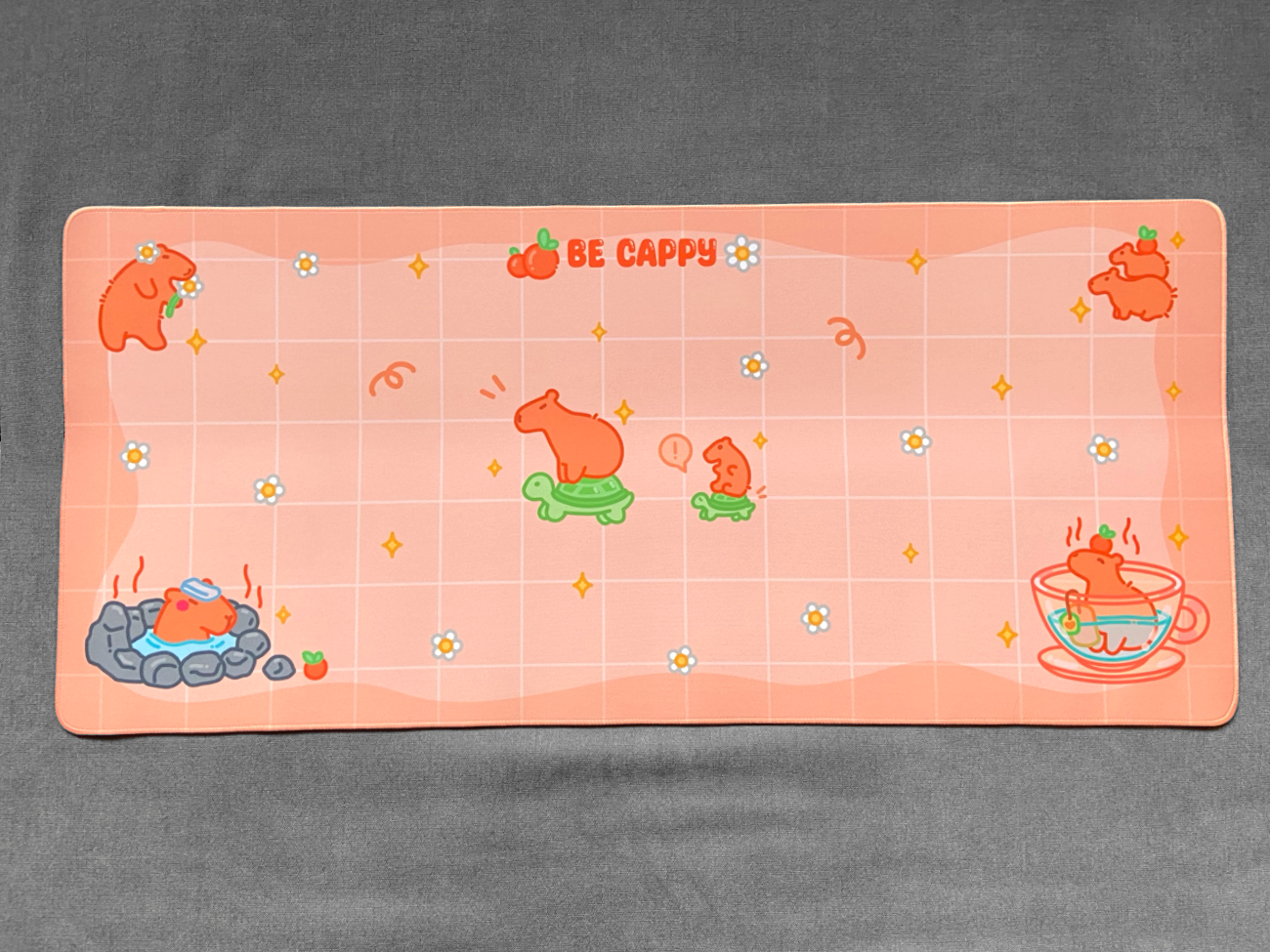 CAPYBARA THEMED BIG MOUSEPAD