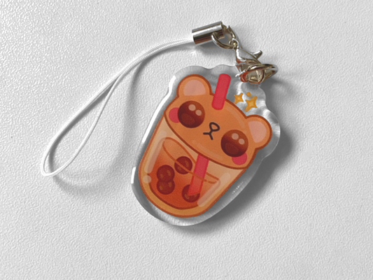 BEAR BOBA PHONE CHARM