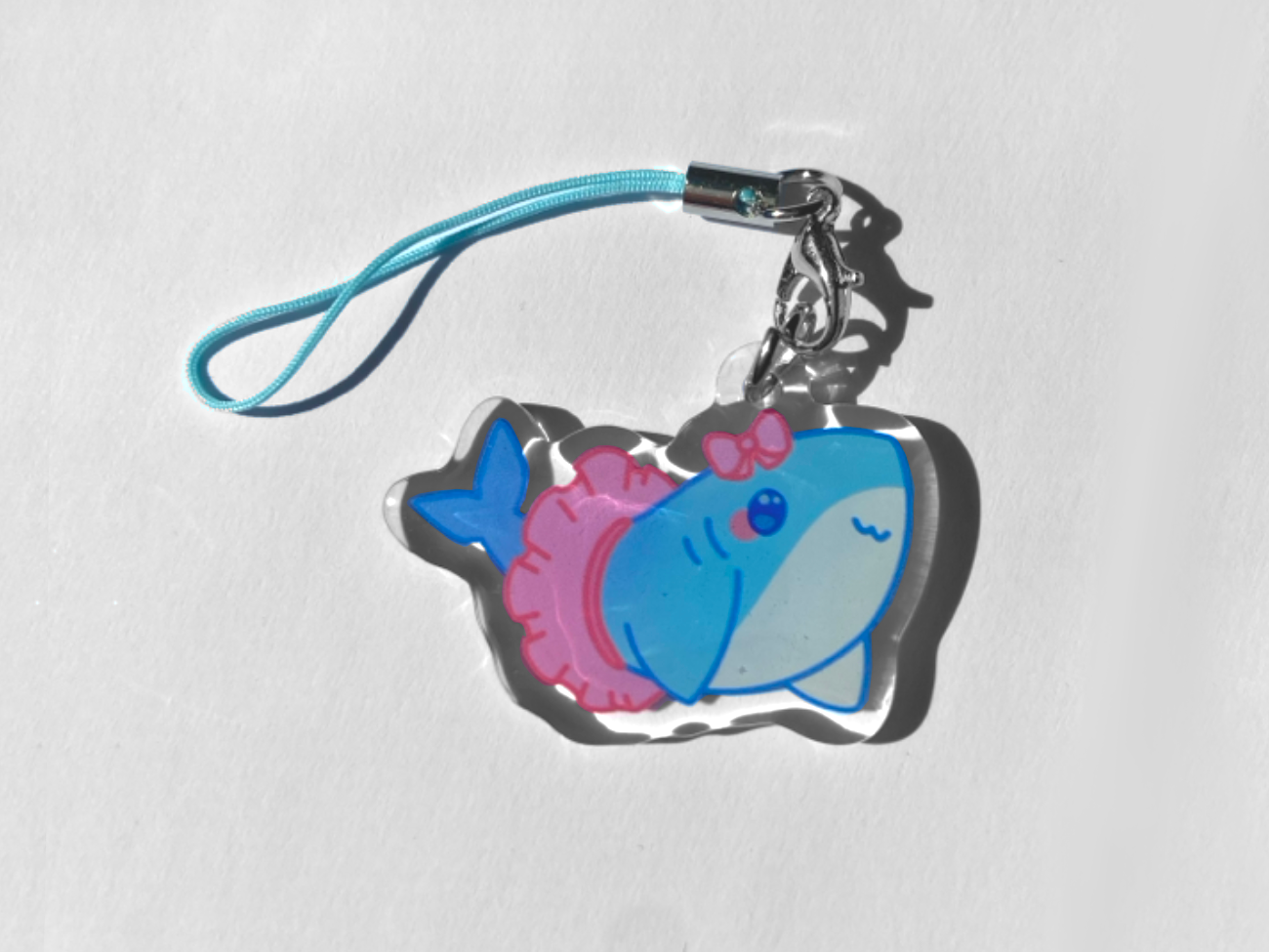 SHARK TUTU PHONE CHARM