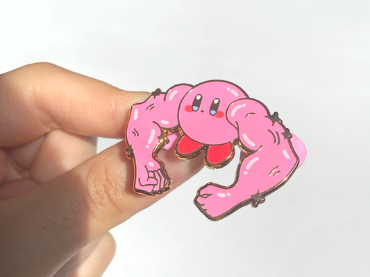 KIRBY ENAMEL PIN