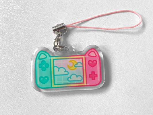 GAME CONSOLE PHONE CHARM