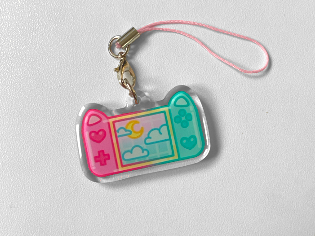 GAME CONSOLE PHONE CHARM