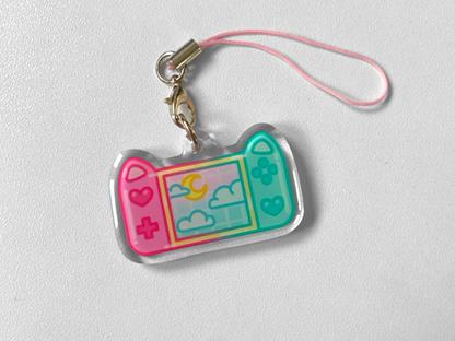 GAME CONSOLE PHONE CHARM