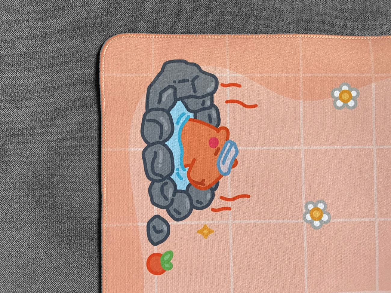 CAPYBARA THEMED BIG MOUSEPAD