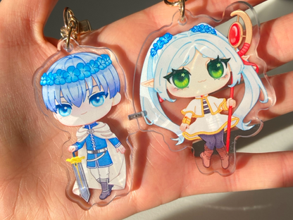 FRIEREN & HIMMEL MAGNETIC COUPLE KEYCHAIN